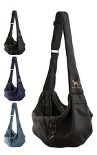 NOAH  PAW DOG SLING CARRIER FOR SMALL DOGS 5-18LB - BLACK