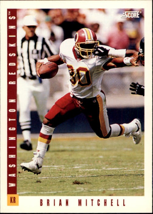 1993 Score #85 Brian Mitchell - FB