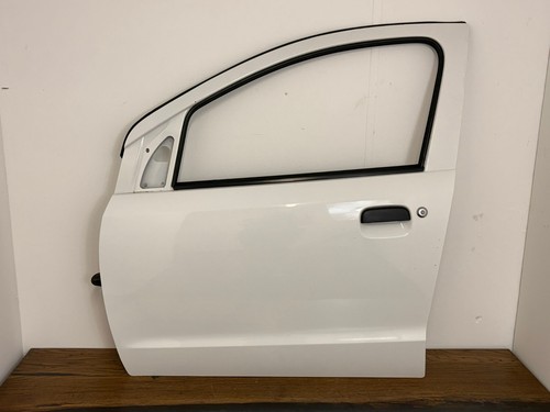 SUZUKI ALTO 2014 - PASSENGER SIDE FRONT DOOR BARE - SUPERIOR WHITE 09-15