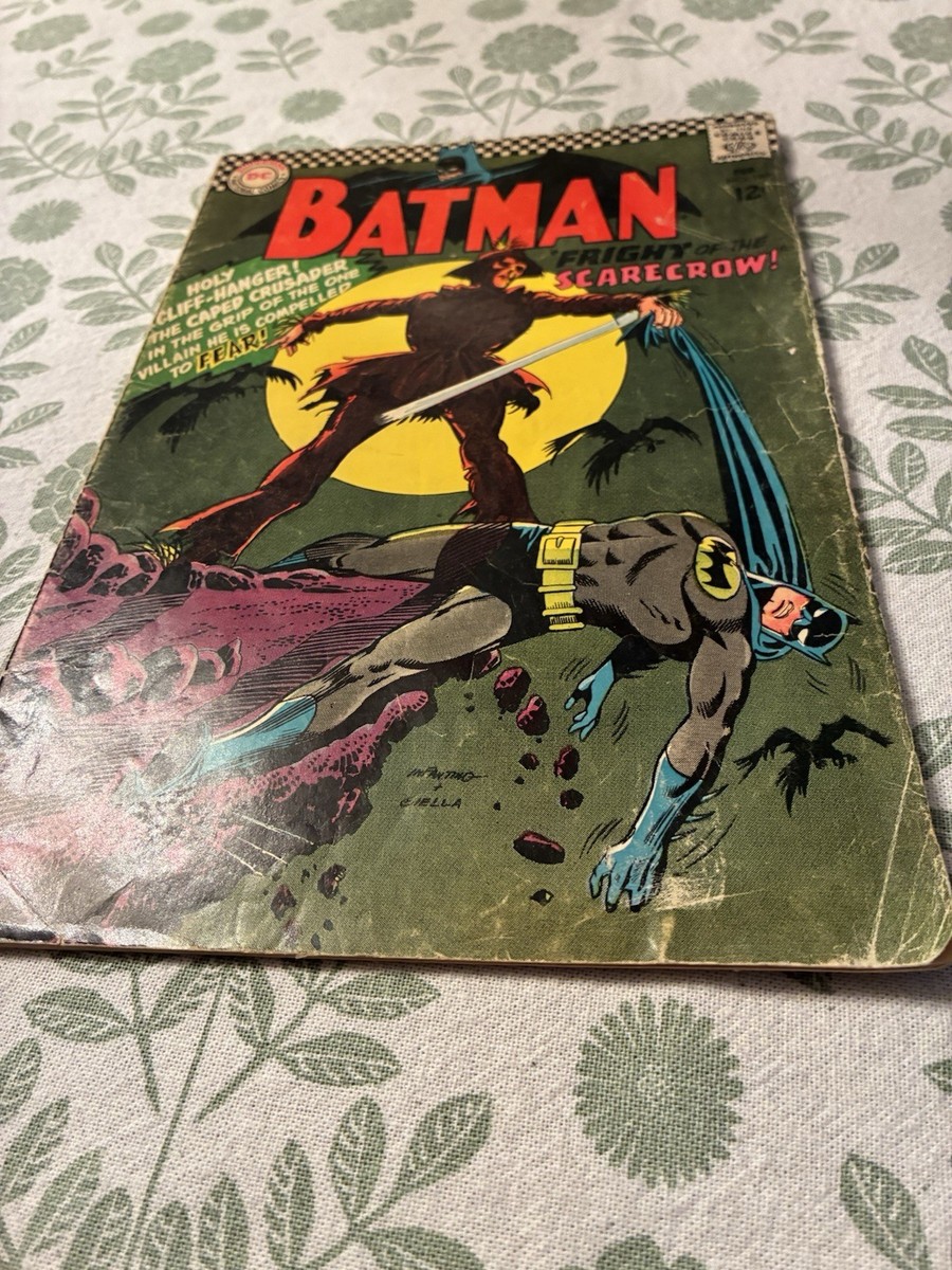 DC Comics Batman #189 Silver Age 1966 Key Issue Fright of the