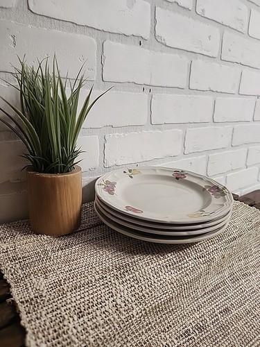 Orchard By Gibson 7" Bread Plate , Set Of 4 - Picture 8 of 11
