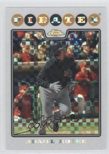 2008 Topps Chrome X-Fractor Adam LaRoche #184 0a1