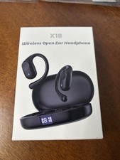 True Open Ear Headphones, Bluetooth Headphones 5.3 Sports with Smart Digital ...