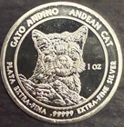 2011 Andean Cat .99999 Extra Fine 1 Oz. Silver by Royal Silver Company