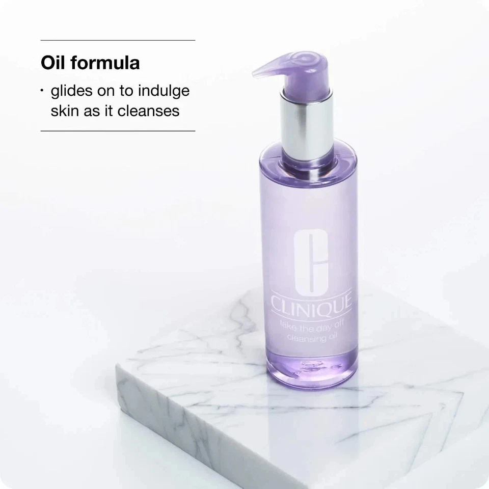 Aceite limpiador Clinique Take the Day Off 6,7 oz/200 ml tamaño completo Foto 2 de 3
