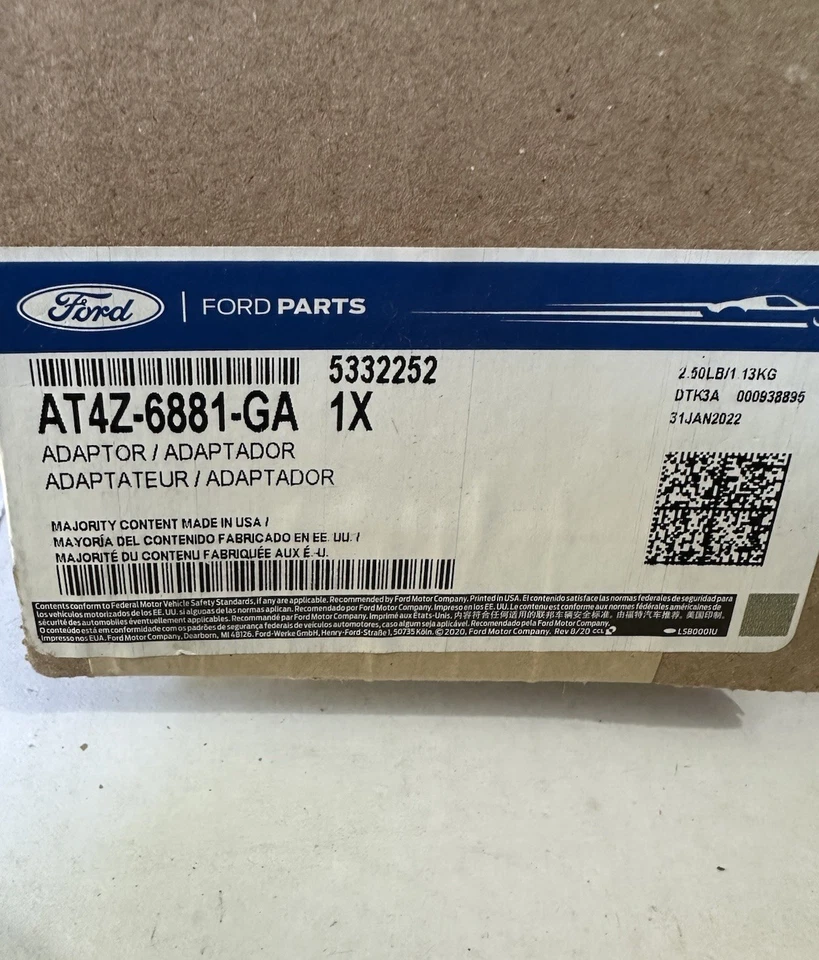 Carcasa de filtro de aceite Ford AT4Z-6881-GA 2009-2020 Edge Explorer Taurus Flex MKS Foto 4 de 4