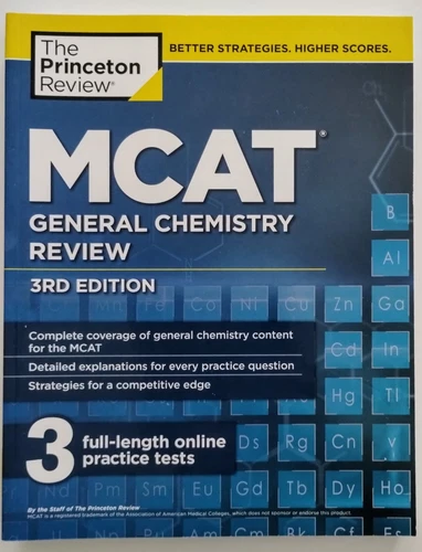 Graduate School Test Preparation Ser.: MCAT General Chemistry Review, 3rd...