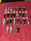 VINTAGE MARX PRESIDENTS 1960’S MINI FIGURES/FIGURINES - LOT OF 28 hand painted