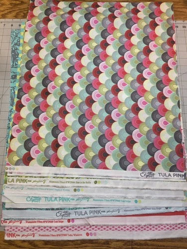 Tula Pink Elizabeth Lot 7 - 1/2 Yd Pcs OOP - product listing photo