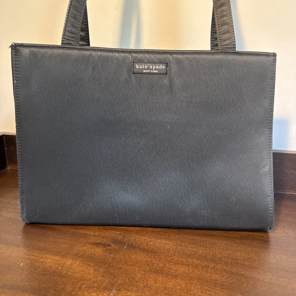 Kate Spade NY 90s Sam Mini Box Purse Vintage Black Handbag Vintage B - Image 2 of 4