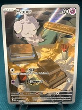 Pokemon Espurr 095/088 Illustration Rare Perfect Order Full Art Holo NM ENGLISH