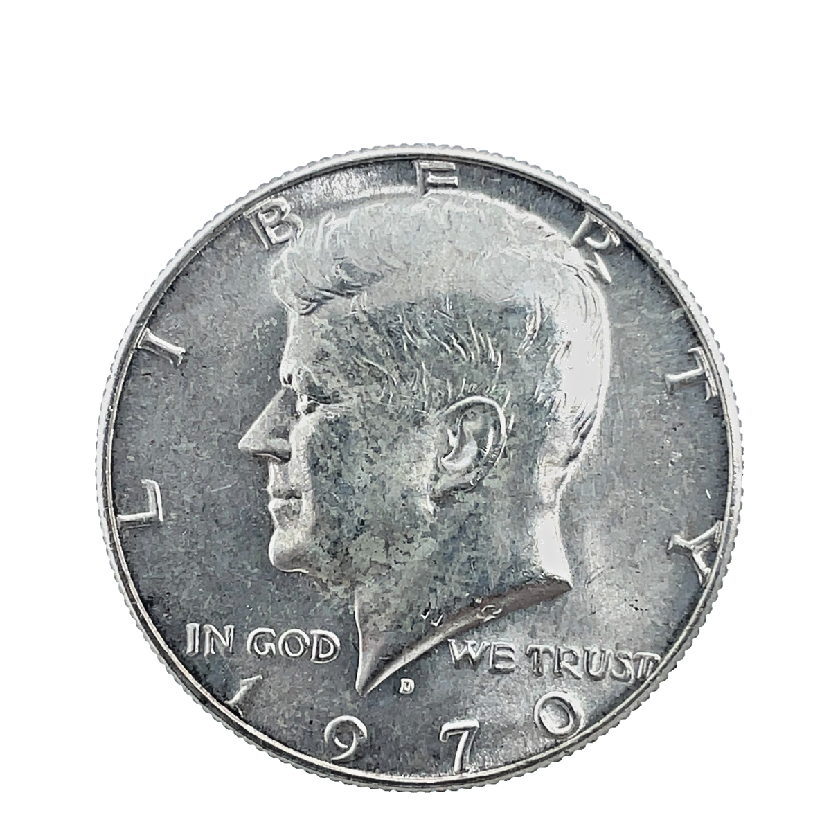 1970 D Kennedy Half Dollar BU Uncirculated Mint State 40% Silver