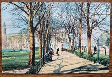 Linden Avenue, Leamington 1908 Postcard Avis Pub. Co. To Orphan Houses Bristol