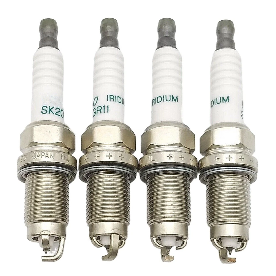 Bujía Iridium SK20BGR11 4 PIEZAS para Toyota Avensis RAV4 Vista Noah 90919-01221 Foto 3 de 4