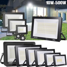 10W-500W LED Flood Light Garden Outdoor Lamp Yard Security Spotlight Fixtures