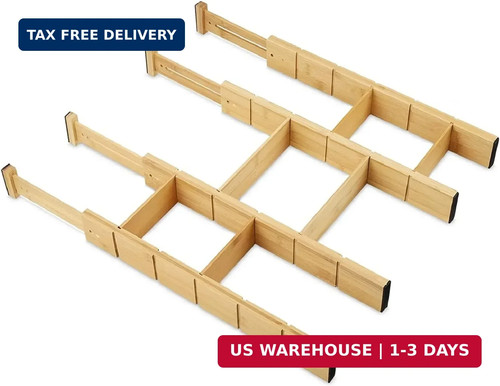 Bamboo Drawer Dividers