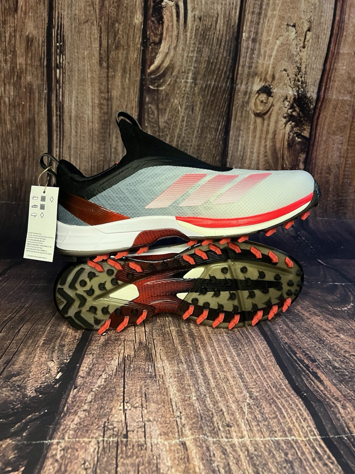 Adidas Adizero ZG BOA Golf Cloud White Lucid Red Cleats IH9896 Men’s Size 11 thumbnail 4