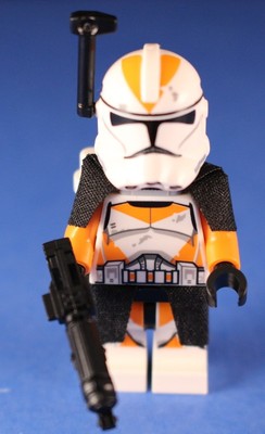 Mini Figurine NEW Fits Star Wars Orange Utapau Clone Trooper