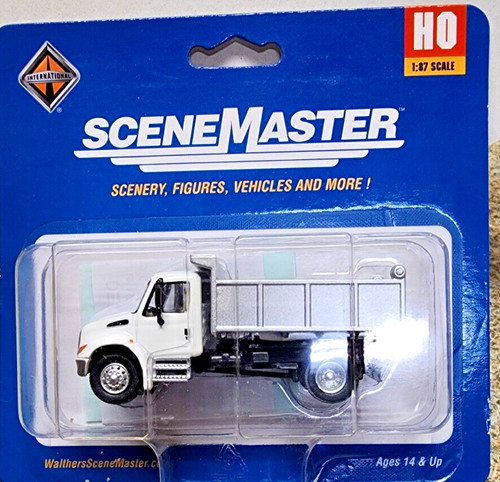 Camión de volteo Walthers SceneMaster 949-11635 HO International blanco/plateado 4300 | Zustand: New
