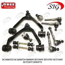 Front Control Arm Suspension Kit for 1998 - 2002 Lincoln Navigator 4WD 10PC