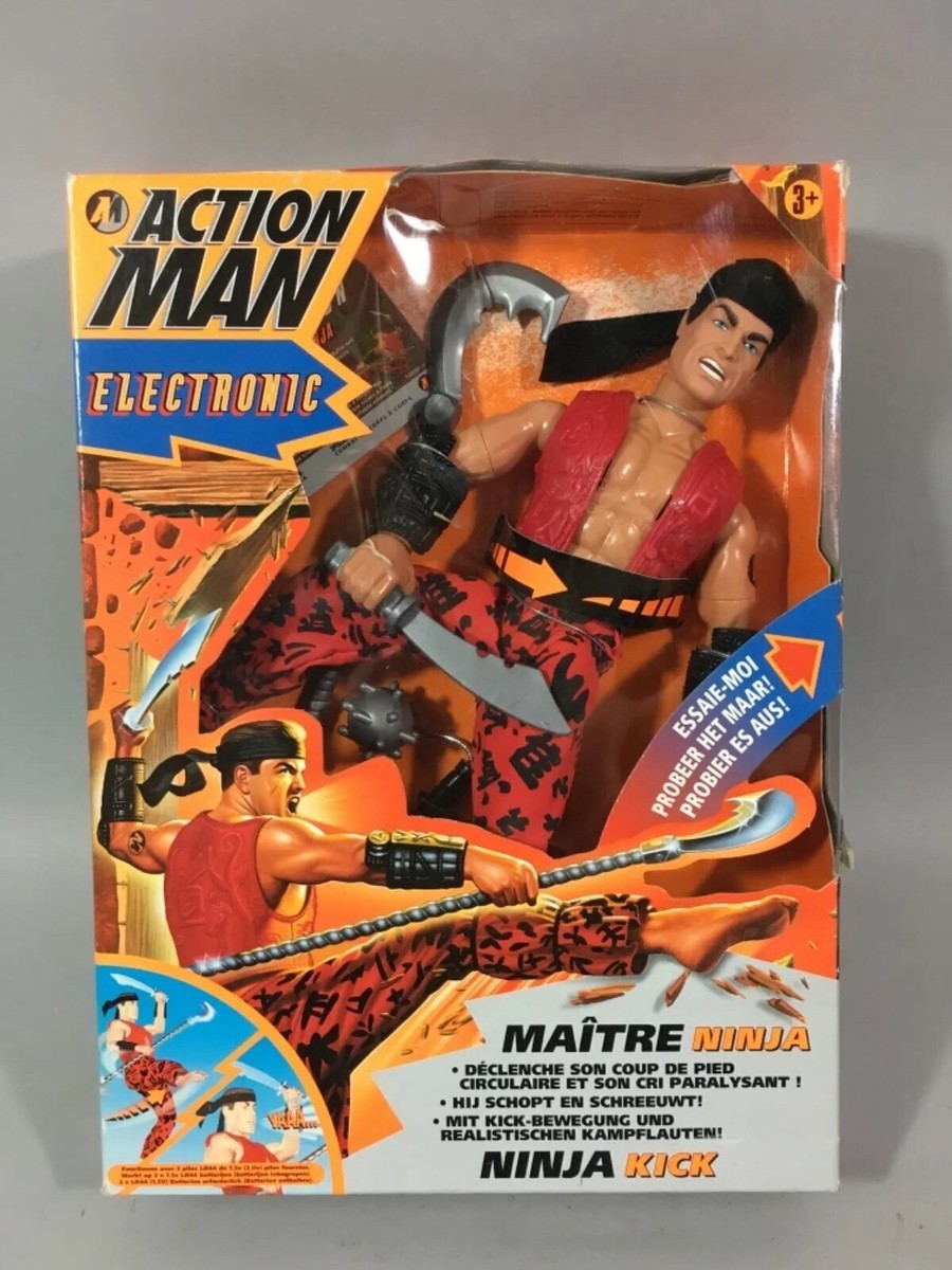 Action Man Figurine Combattant Ninja Année 1995 Hasbro Action Man Figurine Combattant Ninja Année 1995 Hasbro