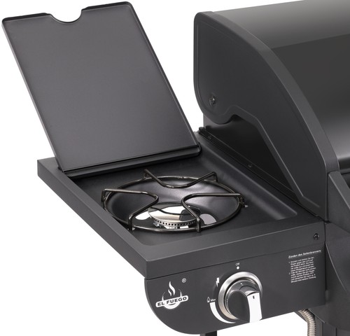 Gasgrill "Columbus 3+1" von El Fuego® inkl. Seitenbrenner, BBQ, AY 562 - Bild 10 von 12