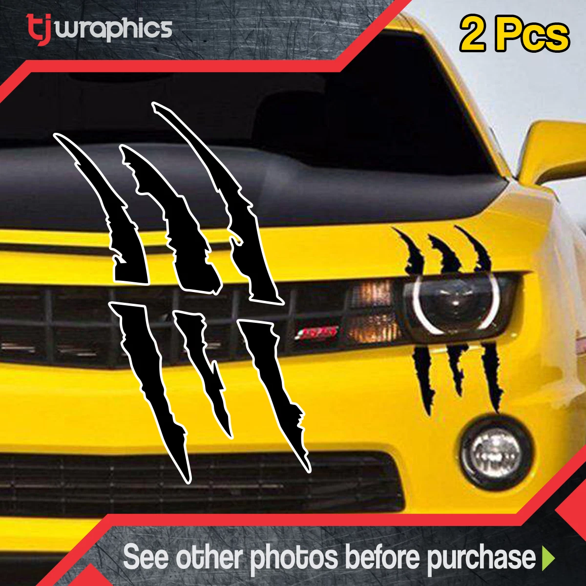 Claw decal 2024 for charger