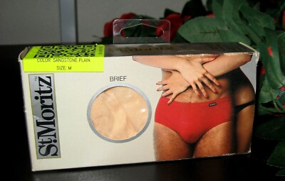 St. Moritz Men's Brief, Medium, Sandstone, 1 Piece Pack,100%Imported Pima Cotton