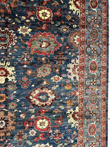 Trasitional Serapi Ghazni Wool Rug – 8' x 10’ – Intricate Floral Design - Picture 8 of 15