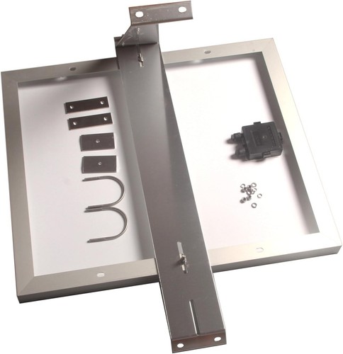 Durable Aluminum Solar Panel Mounting Rack for 30W - 60W with 2-inch Pole Fit - Picture 6 of 11