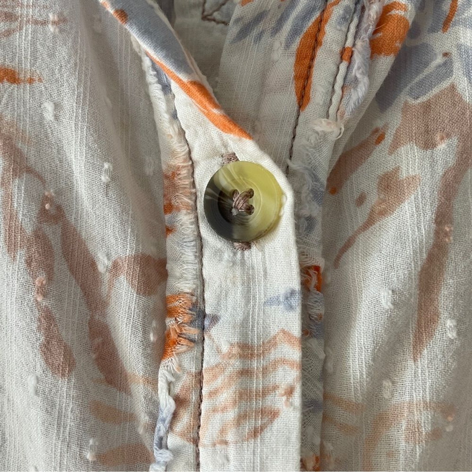 We The Free Button Down Blouse Medium - image 6