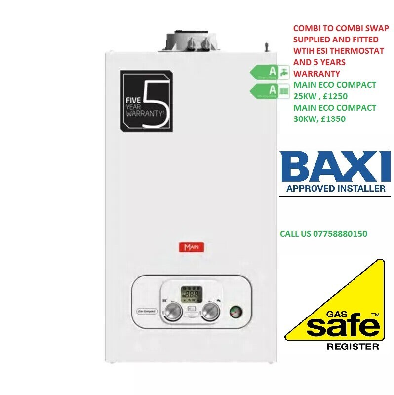 Main Combi Main Eco Elite E1 Main Eco Compact 30kw Combination
