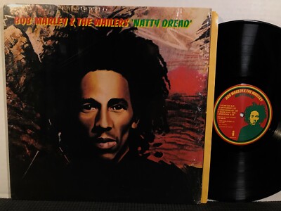 BOB MARLEY & THE WAILERS Natty Dread LP ISLAND ILPS 9281 STEREO 1974 Reggae
