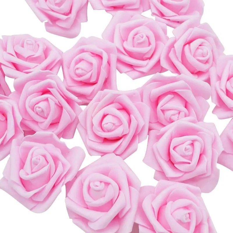 4 Rami Di Fiori Di Pesco Artificiali In Seta, Rosa Chiaro, Alti 49 Cm, Per Decorazioni Casa E Matrimonio - 4