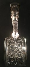Tiffany Renaissance Pattern Pierced Sterling Silver Asparagus Tongs
