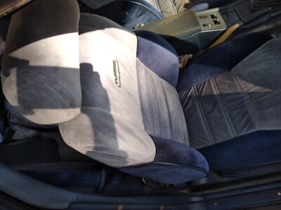 84-89 NISSAN 300ZX VG30 Z31 PAIR OF BLUE FRONT CLOTH SEATS