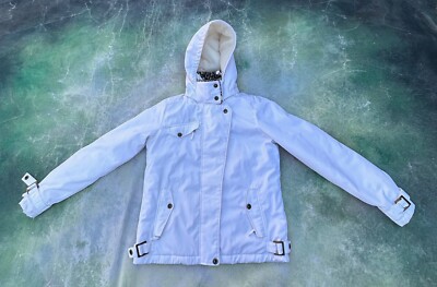 Fox Racing Women's White Winter Snowboard Jacket Size