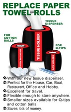 TISSUE HOLDER AND DISPENSER FREE SHIPPING HANDLING