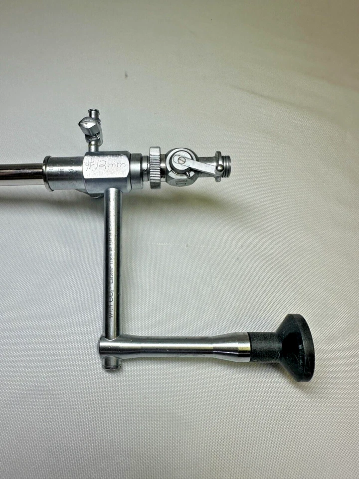 R. Wolf 8914.31 12 毫米 x 10° 偏移操作性腹腔镜带阀腹腔镜检查 — 第 3/4 张图片