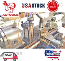 Vertical Lathe Slide Mounted on Z Type Caste Iron Angle Plate Direct Fit ACTOOLS