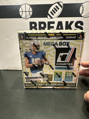 DONRUSS MEGA BOX 2023 !!!! Optic Red Wave , Downtown, Rookie Auto All Possible!!