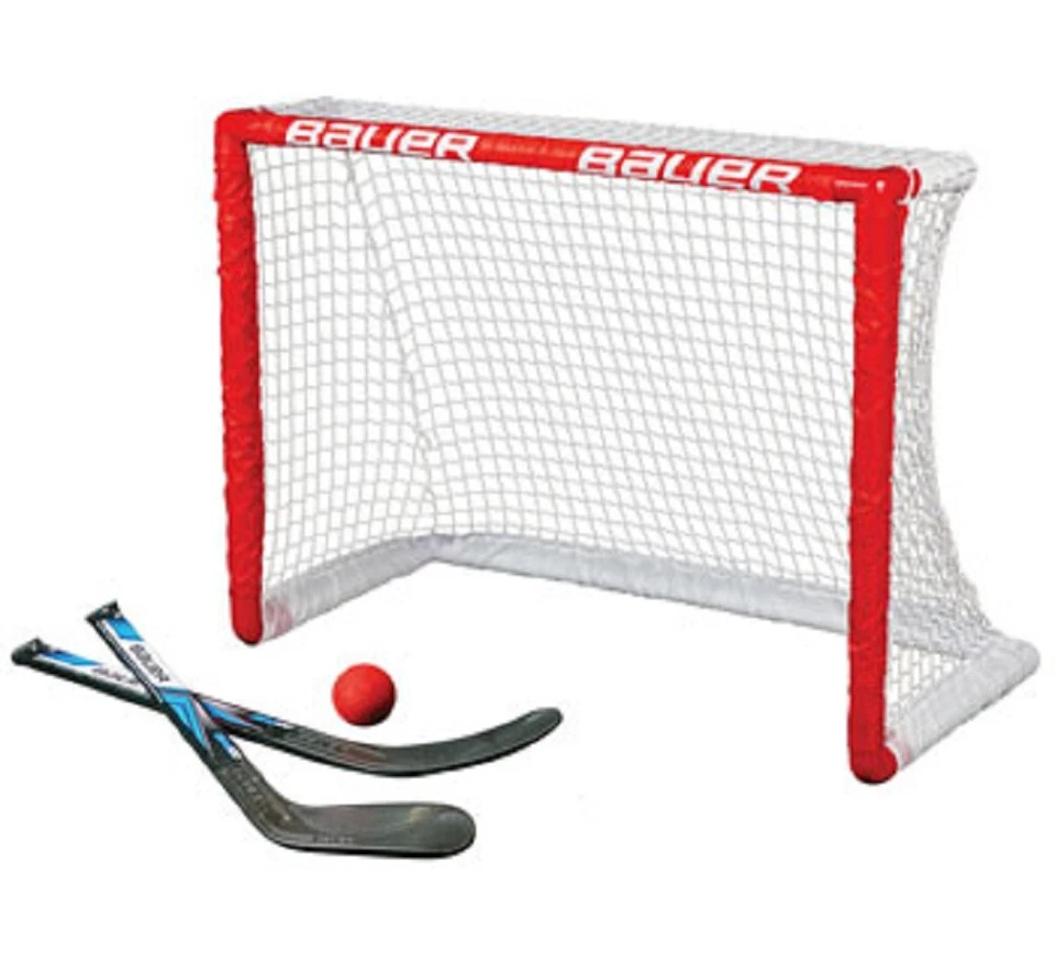 Bauer Knie Hockey Tor 30.5" inkl. Schläger u. einen Ball