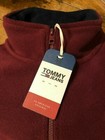 Men's Tommy Hilfiger 1/4 Zip Polar Fleece Pullover in Burgundy Size L - NEW — photo 5