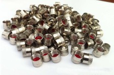 lot de Bouchon Capuchon de valve d'air métal Schrader pour Auto Moto Vélo bmx