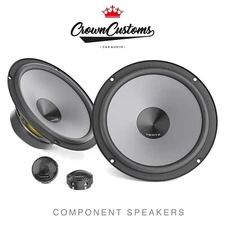 HERTZ 6.5 INCH 300 WATT COMPONENT CAR SPEAKERS UNO K 165 CAR AUDIO BASS ITALIAN
