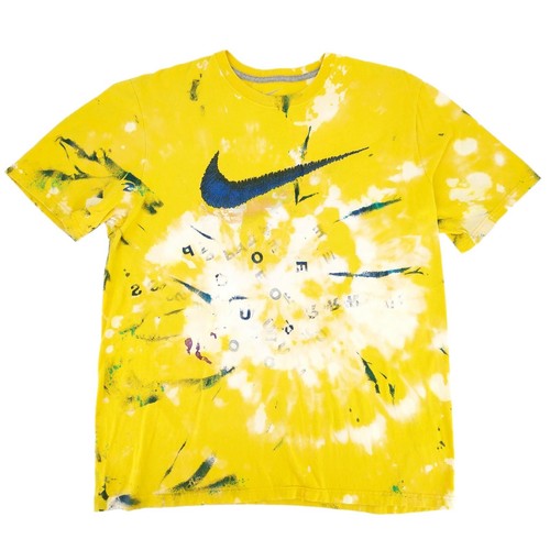 Nike Custom Painted Tie Dye Logo T 