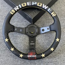 New Bride 13 320mm Embroidery Deep Dish Racing Car Drift Rally Steering Wheel New Bride 13 320mm Embroidery Deep Dish Racing Car Drift Rally Steering Wheel