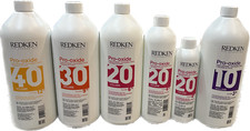 Redken Pro-oxide Cream Developer - 10, 20, 30, 40 Vol - Pick Volume and Size 
