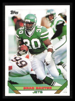 Brad Baxter 1993 Topps #39  New York Jets