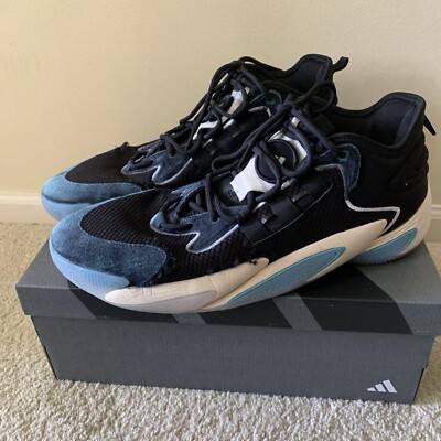 Size 14 - adidas Basketball Shoes  BYW Select Black Preloved Blue | eBay
